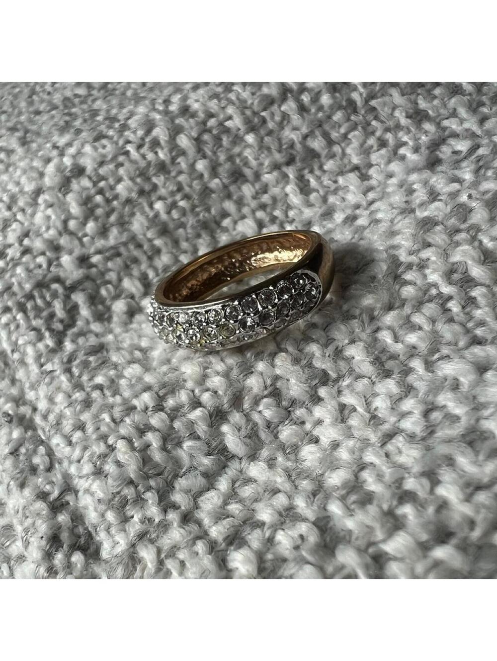 Women's Silver and Gold Tone Ring
